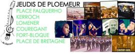 Jeudis de Ploemeur, 1er rendez-vous, jeudi 03 juillet 2014,  place Falquérho